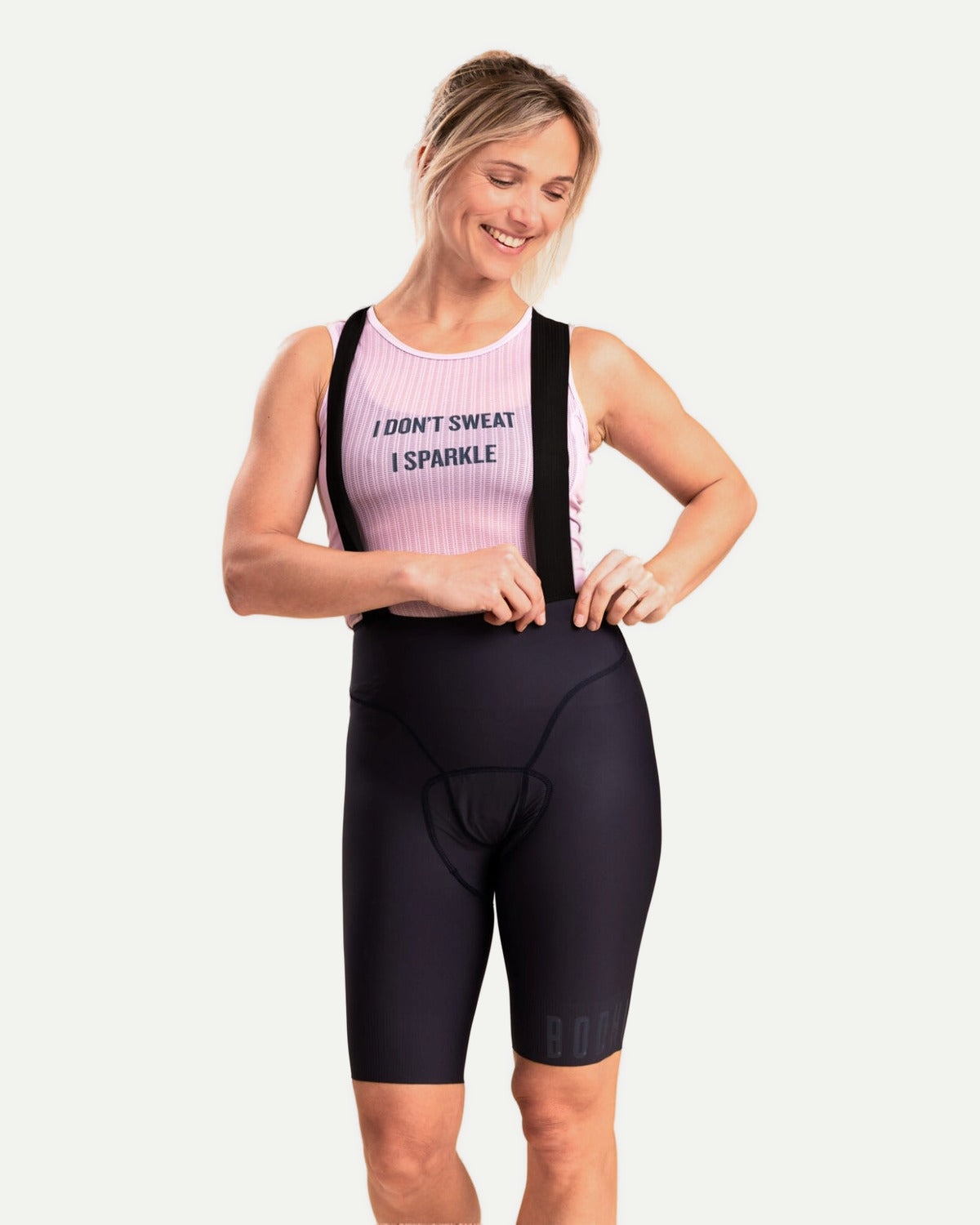 Power - Bib Shorts Women - Blue Stone