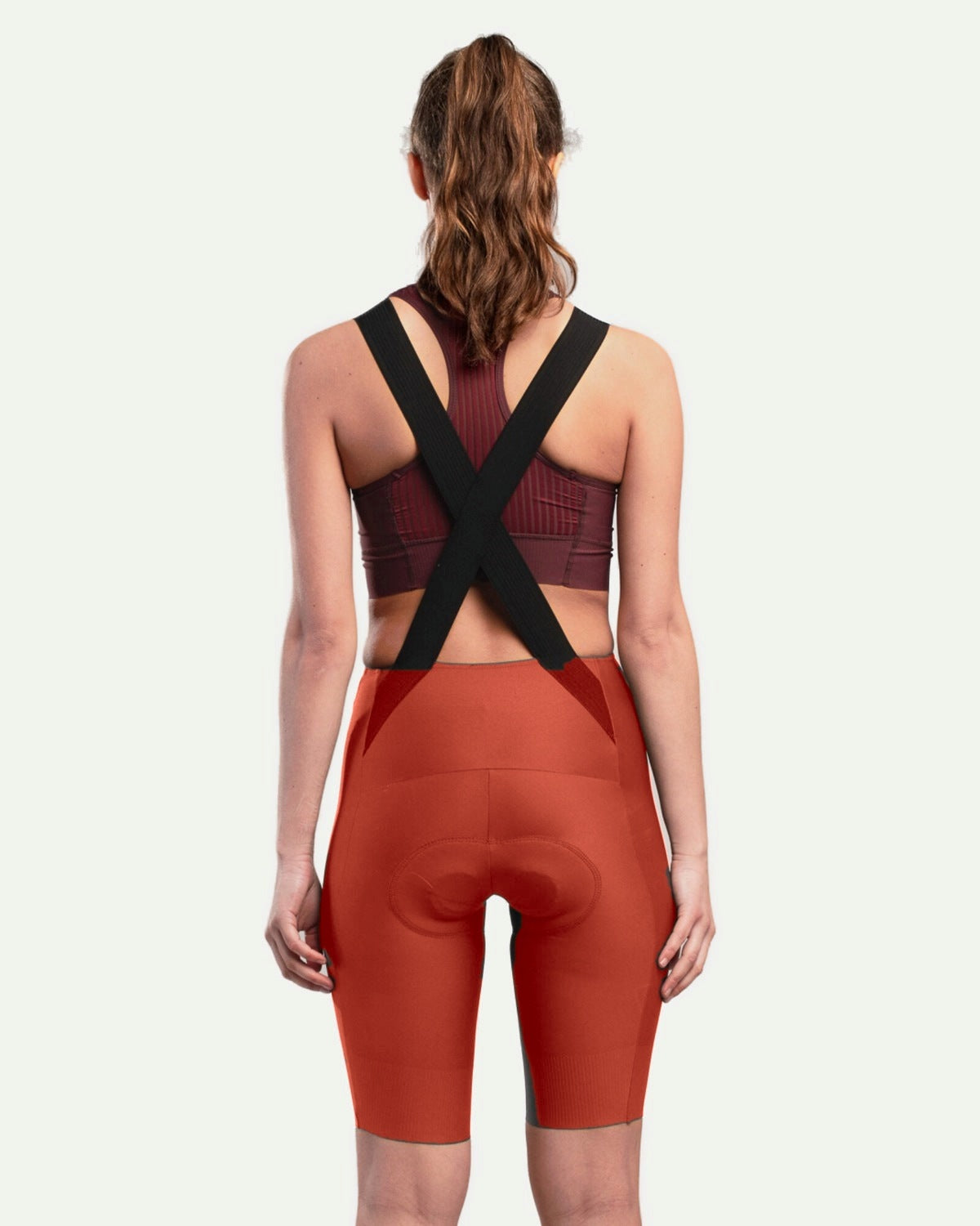Power Bib Shorts Women - Siena Clay - back