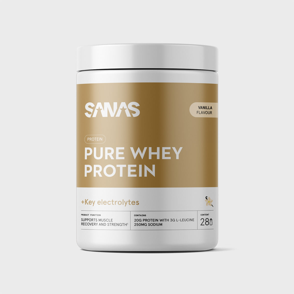 100% WHEY PROTEIN POT 700 G VANILLE