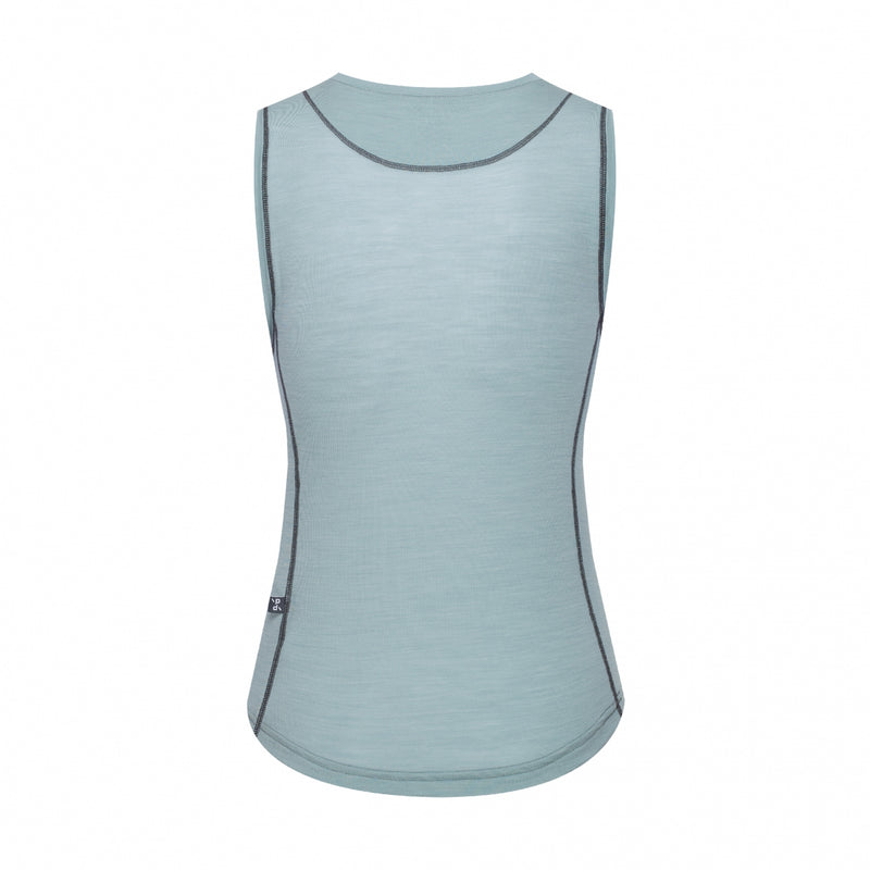 Merino Sleeveless Baselayer | Sage Green