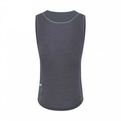 Merino Sleeveless Baselayer | Anthracite