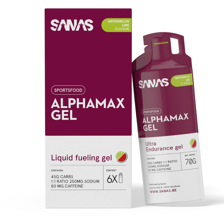Alphamax Gel - 6 Gels - Watermelon/Lime Caffeine