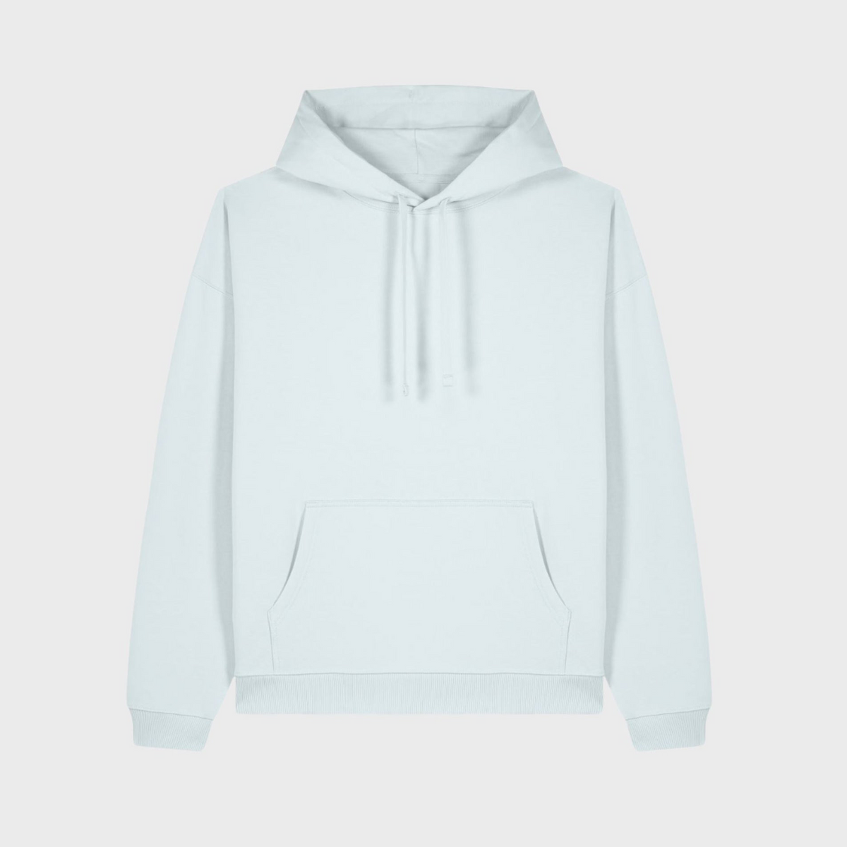BACK TO BASICS Boxy Hoodie | Ice Blue