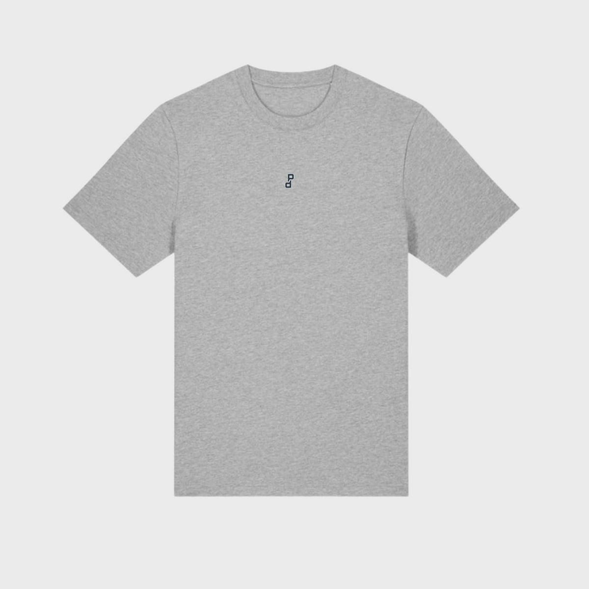 BACK TO BASICS Logo Tee | Natural Grey