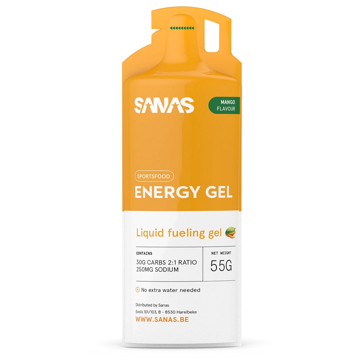 ENERGY GEL 6 x 30 G MANGO