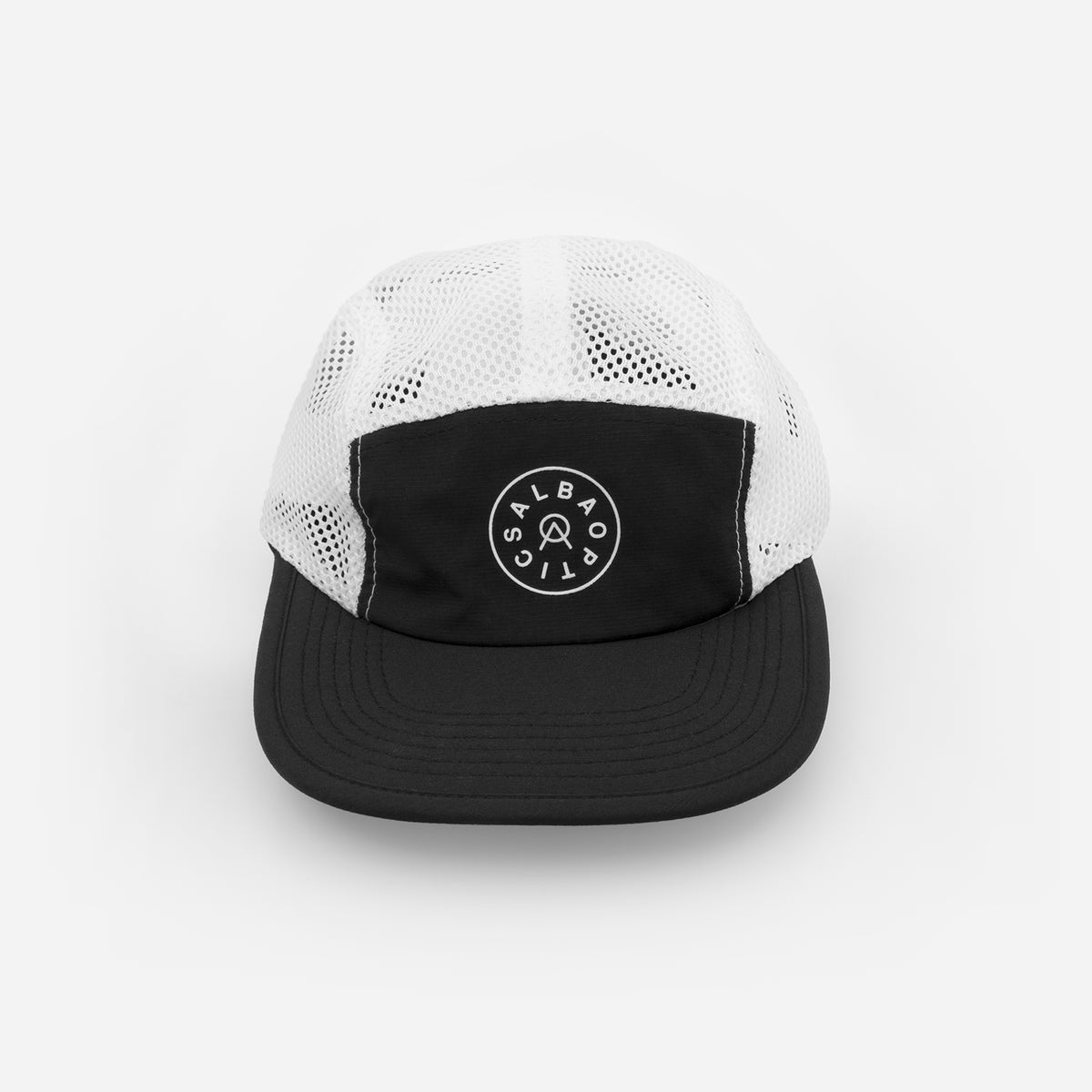 TRAIL PACKABLE CAP BLK WHT FCS