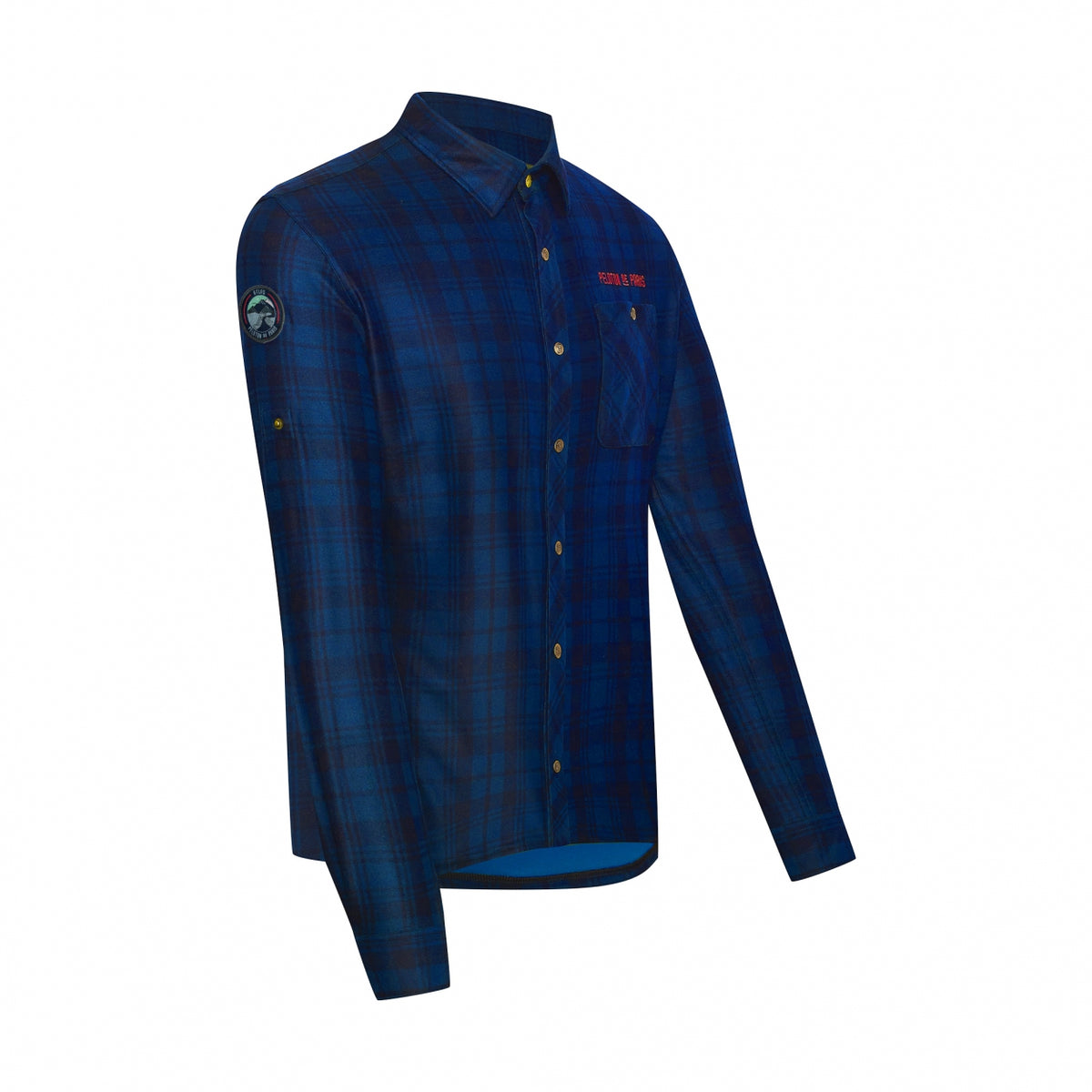 Atlas Gravel Shirt | Blue Tartan