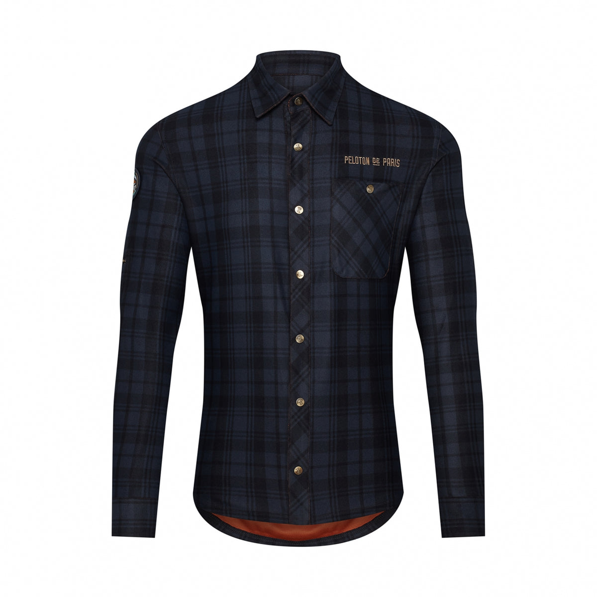 Atlas Gravel Shirt | Grey tartan
