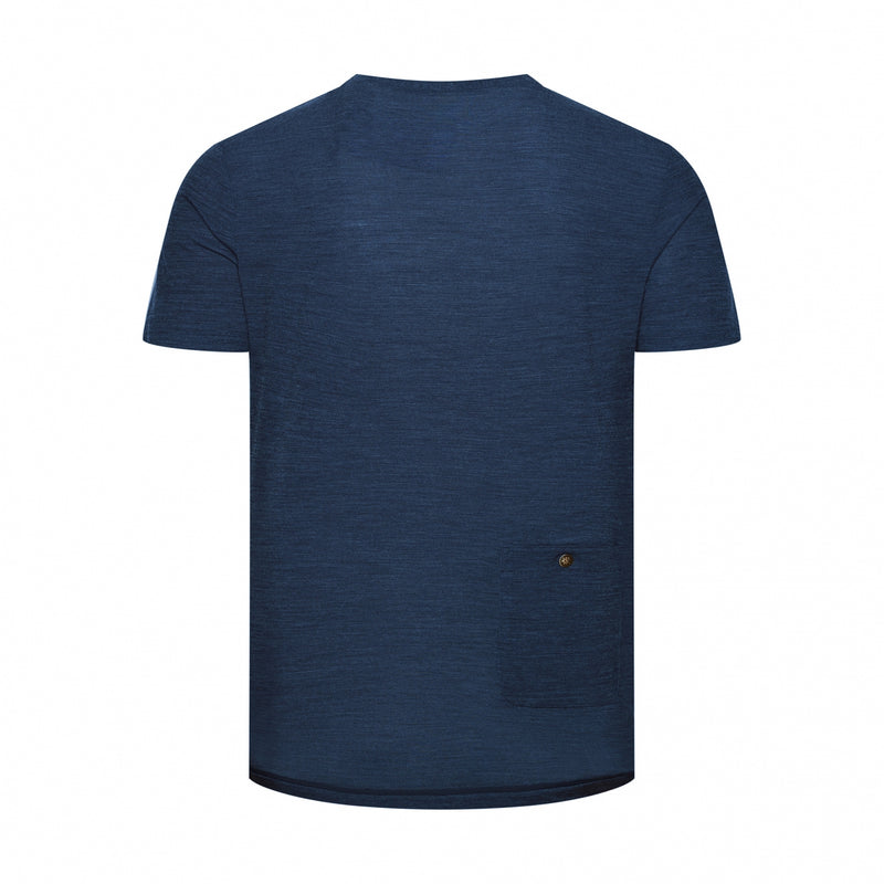Atlas Merino Cycling T-shirt | Navy