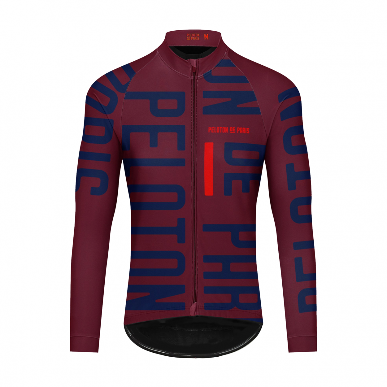 Big Letter Domestique LS Jersey | Burgundy