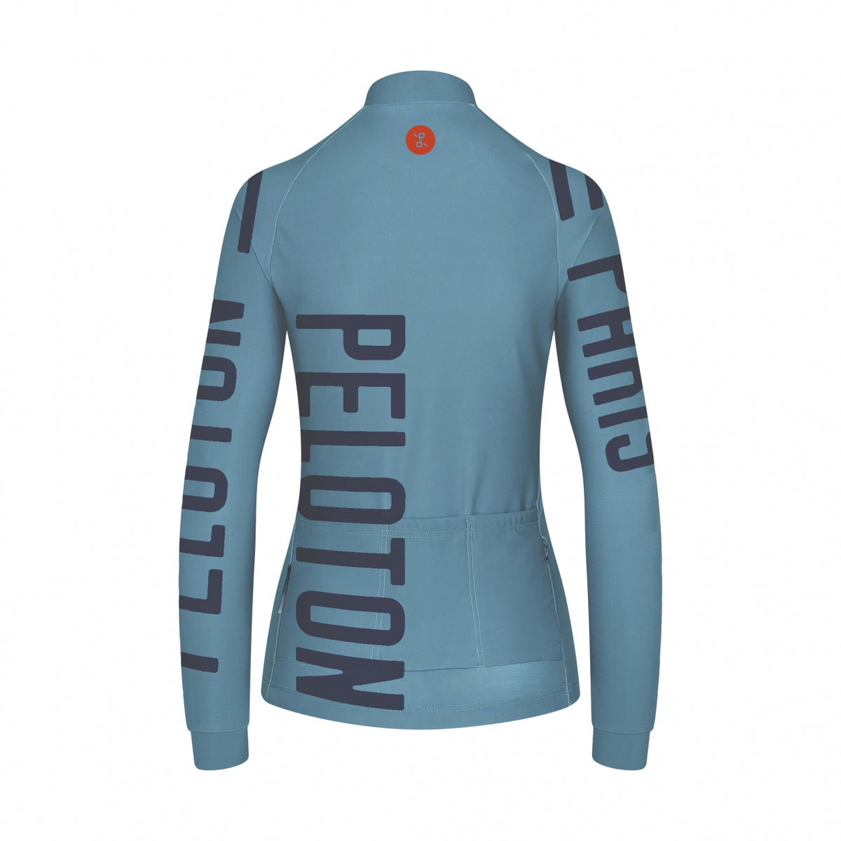 Big Letter - Domestique LS Jersey Women | Blue Stone