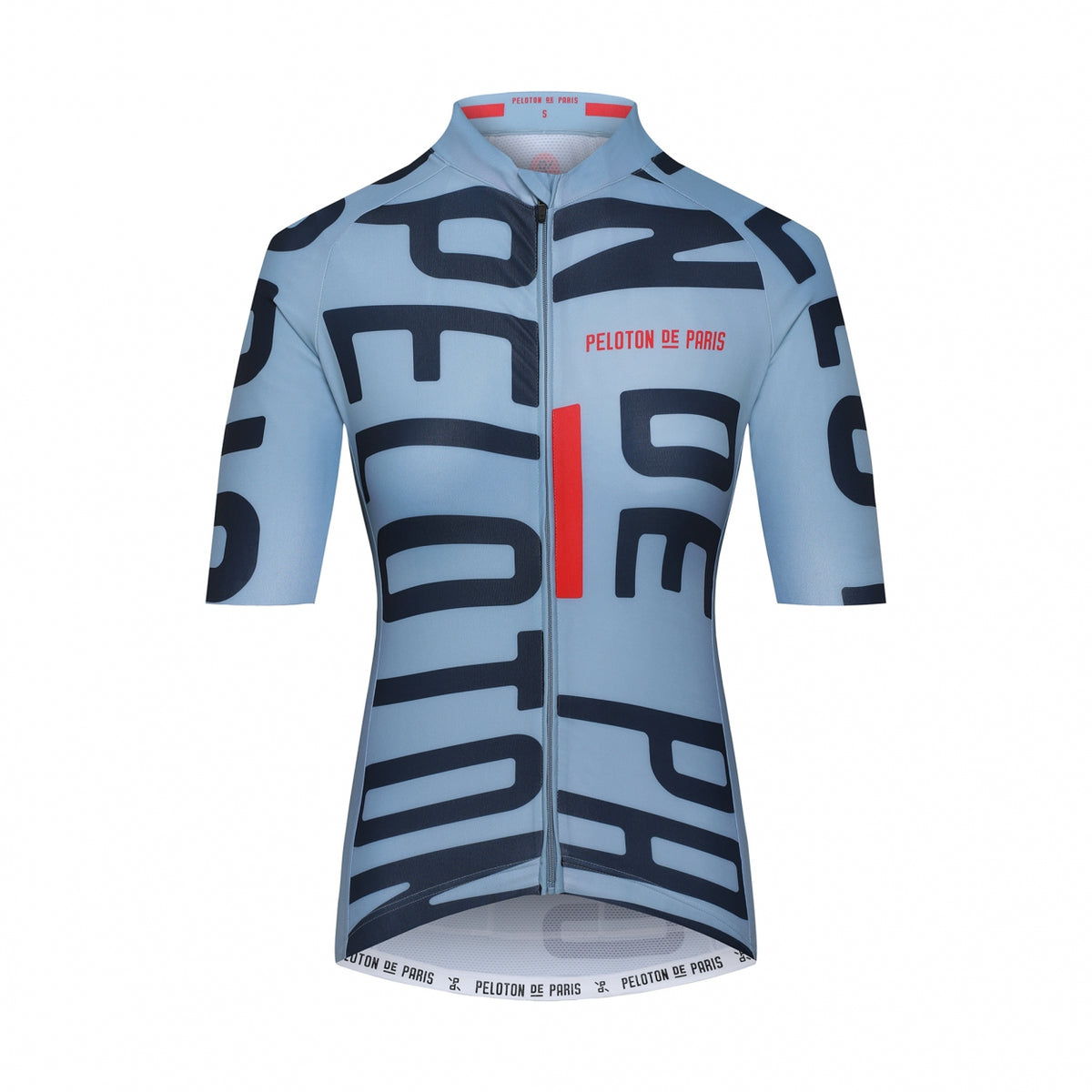Big Letter Domestique SS Jersey Women | Blue Stone