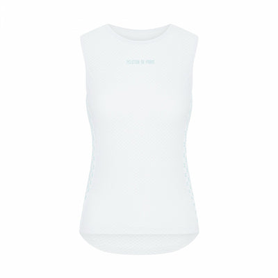 Sprinteur Sleeveless Baselayer | White