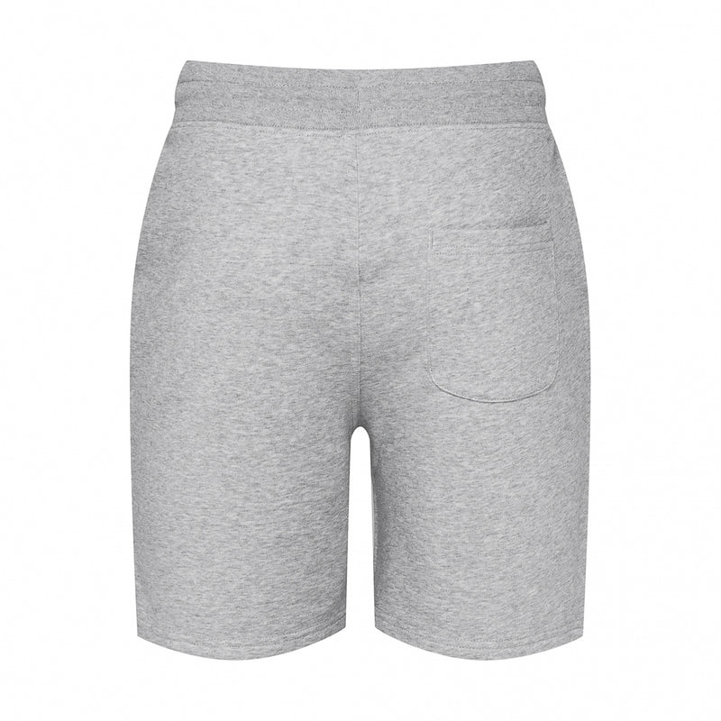 Logo Trainer Shorts Embroidered | Heather Grey