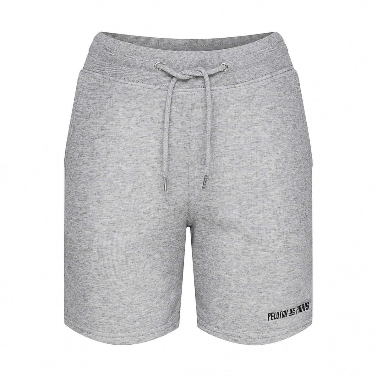 Logo Trainer Shorts Embroidered | Heather Grey