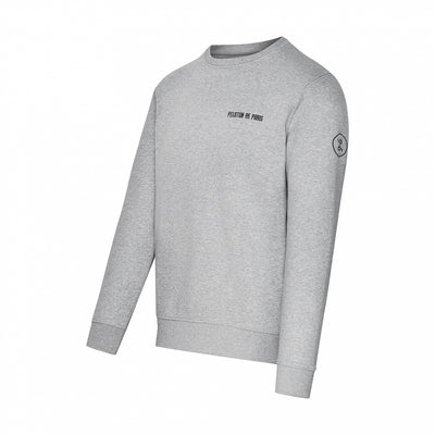Logo Sweater Embroidered | Heather Grey