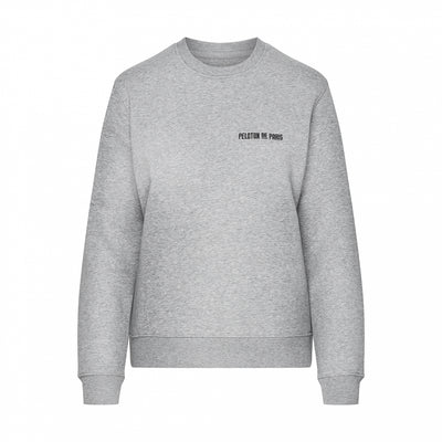 Logo Sweater Embroidered | Heather Grey