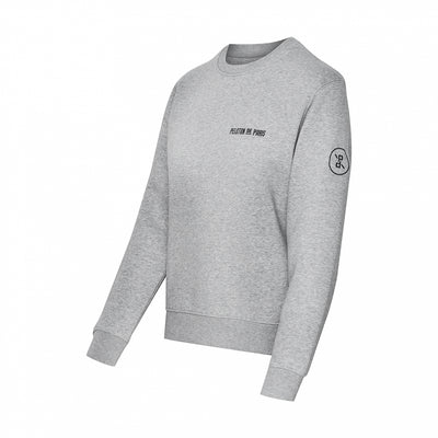 Logo Sweater Embroidered | Heather Grey