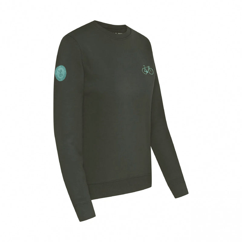 Bike Sweater Embroidered | Khaki