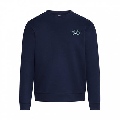 Bike Sweater Embroidered | Navy
