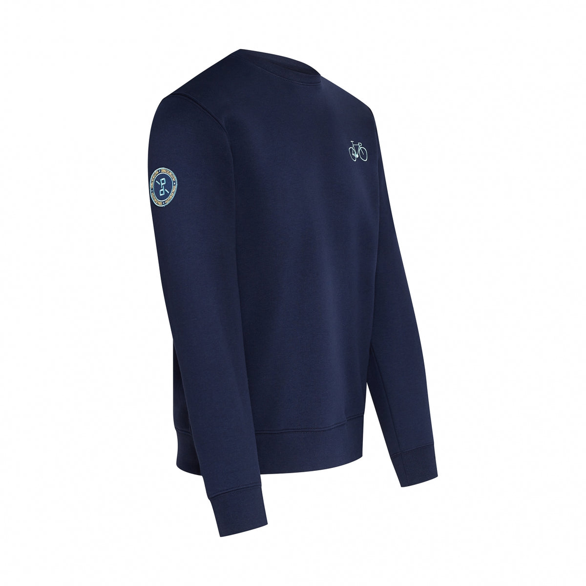 Bike Sweater Embroidered | Navy