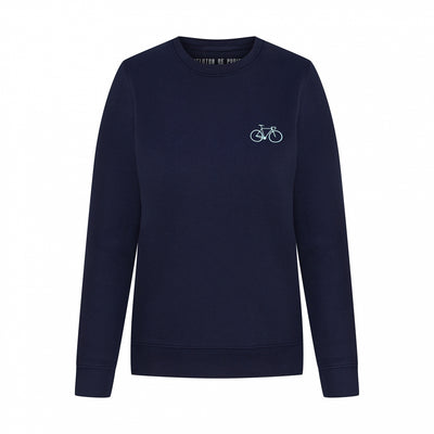 Bike Sweater Embroidered | Navy