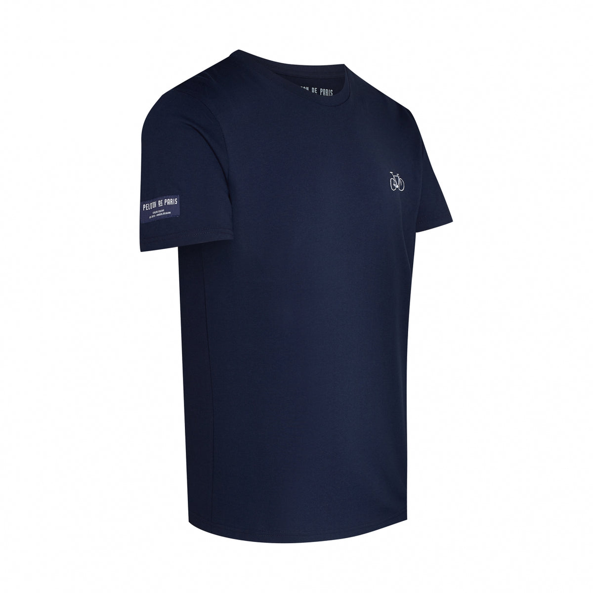 Bike T-Shirt Embroidered | Navy