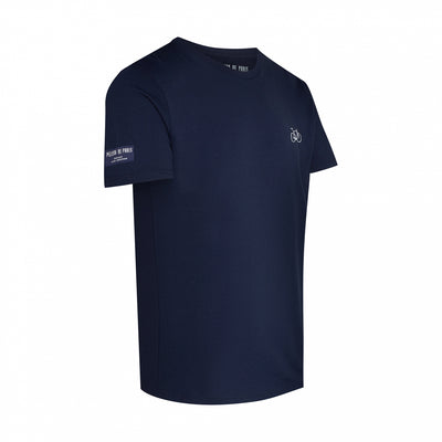 Bike T-Shirt Embroidered | Navy