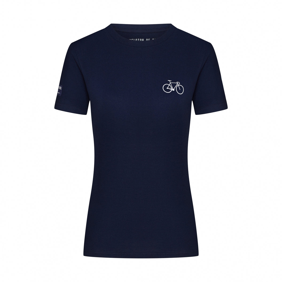 Bike T-Shirt Embroidered | Navy