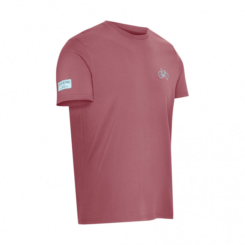 Bike T-Shirt Embroidered | Rose