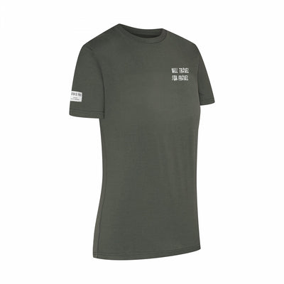 Will Travel for Gravel T-shirt | Khaki