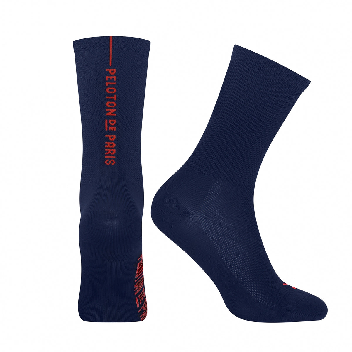 Peloton de Paris Lightweight Merino Cycling socks | Navy