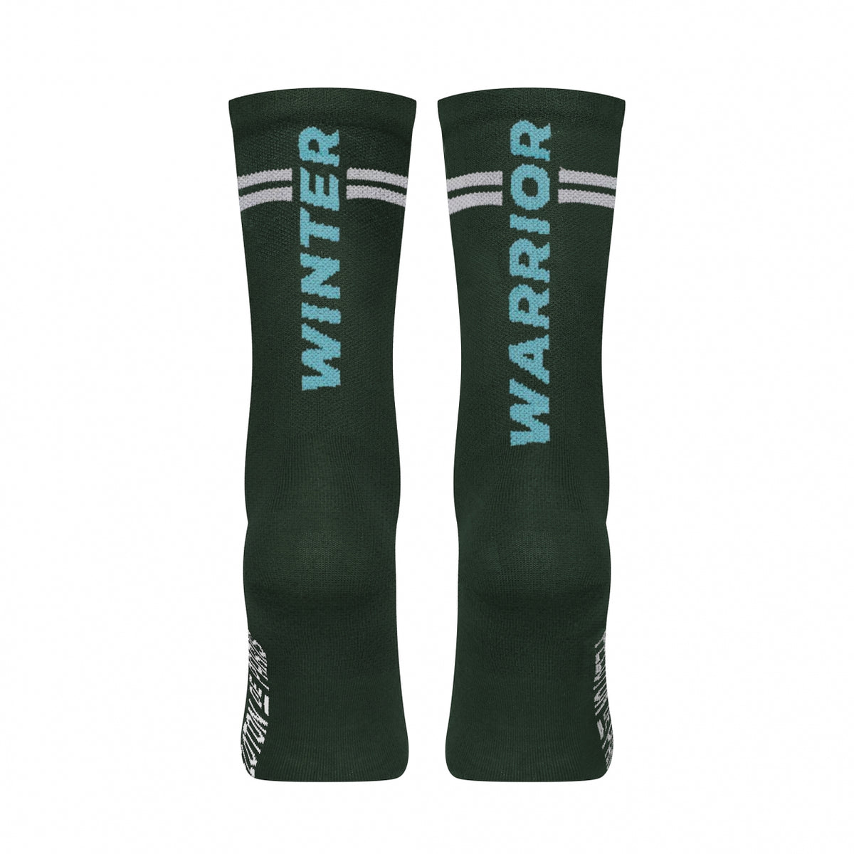 Winter Warrior Lightweight Merino Cycling Socks | Green